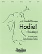 Hodie SATB Choral Score cover